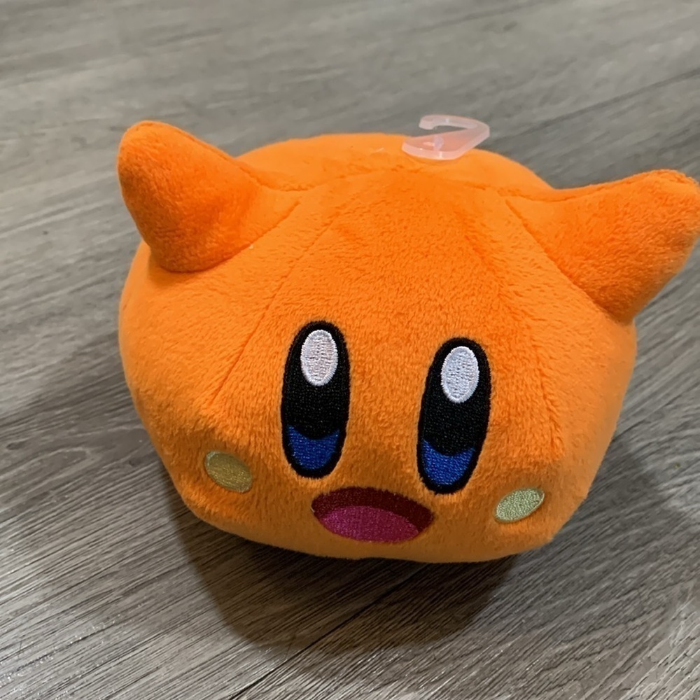 Nintendo KIRBY Orange #18 Scarfy Little Buddy 7+ All Star Collection 5”Plush NWT